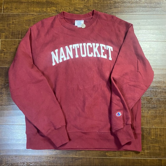 Vintage Reverse Weave Champion Nantucket Crewneck - Picture 1 of 5